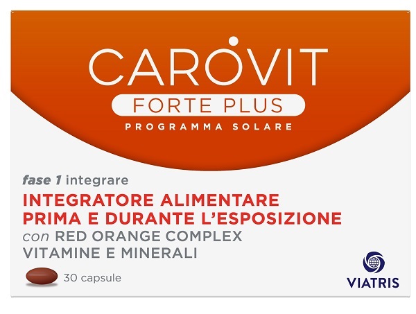 CAROVIT FORTE PLUS PROGRAMMA SOLARE 30 CAPSULE BL - Farmacia Nuova Dr.ssa Gabriella Catellani