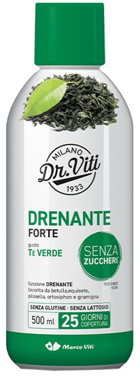 DRENANTE FORTE TE' VERDE 500 ML - Farmacia Nuova Dr.ssa Gabriella Catellani