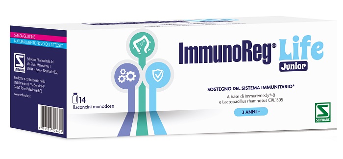 IMMUNOREG LIFE JUNIOR 14 FLACONCINI - Farmacia Nuova Dr.ssa Gabriella Catellani