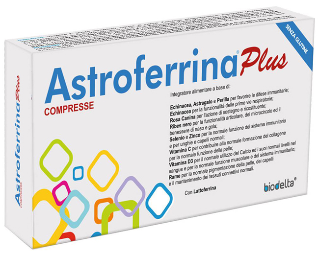 ASTROFERRINA PLUS 30 COMPRESSE - Farmacia Nuova Dr.ssa Gabriella Catellani
