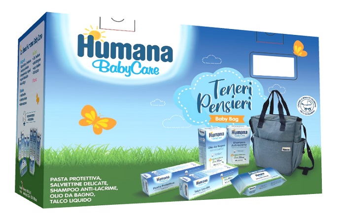 TENERI PENSIERI BABY BAG BABY CARE PASTA 100 ML + SALVIETTE 72 PEZZI + OLIO DA BAGNO 200 ML + SHAMPOO 200 ML + TALCO LIQUIDO 100 ML - Farmacia Nuova Dr.ssa Gabriella Catellani