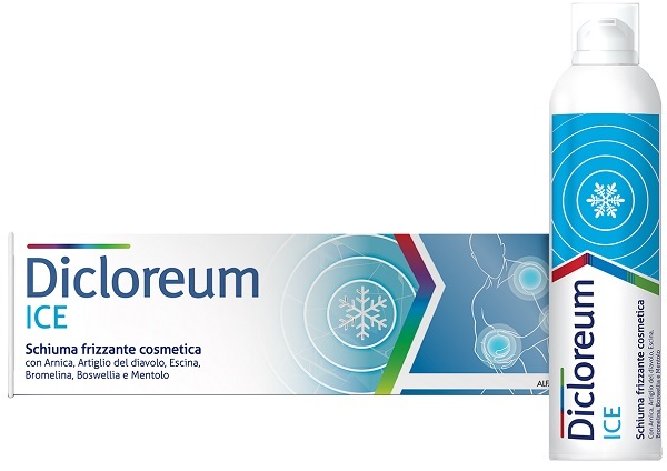 DICLOREUM ICE SCHIUMA FRIZZANTE 150 ML - Farmacia Nuova Dr.ssa Gabriella Catellani