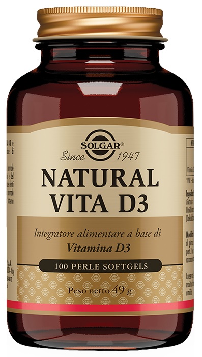 NATURAL VITA D3 100 PERLE - Farmacia Nuova Dr.ssa Gabriella Catellani