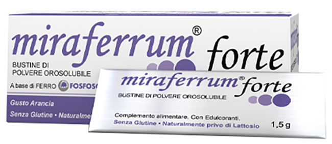 MIRAFERRUM FORTE 20 BUSTINE DA 1,5 G - Farmacia Nuova Dr.ssa Gabriella Catellani