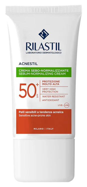 RILASTIL SUN SYSTEM ACNESTIL CREMA SPF50+ 40 ML - Farmacia Nuova Dr.ssa Gabriella Catellani
