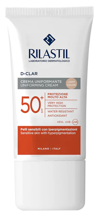 RILASTIL SUN SYSTEM D-CLAR LIGHT SPF50+ 40 ML - Farmacia Nuova Dr.ssa Gabriella Catellani