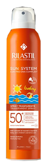 RILASTIL SUN SYSTEM BABY SPRAY VAPO SPF50+ 200 ML - Farmacia Nuova Dr.ssa Gabriella Catellani