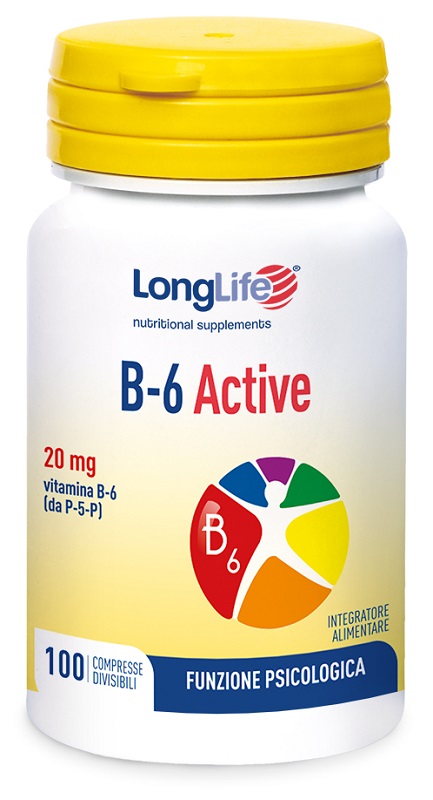 LONGLIFE B6 ACTIVE 100 COMPRESSE DIVISIBILI - Farmacia Nuova Dr.ssa Gabriella Catellani