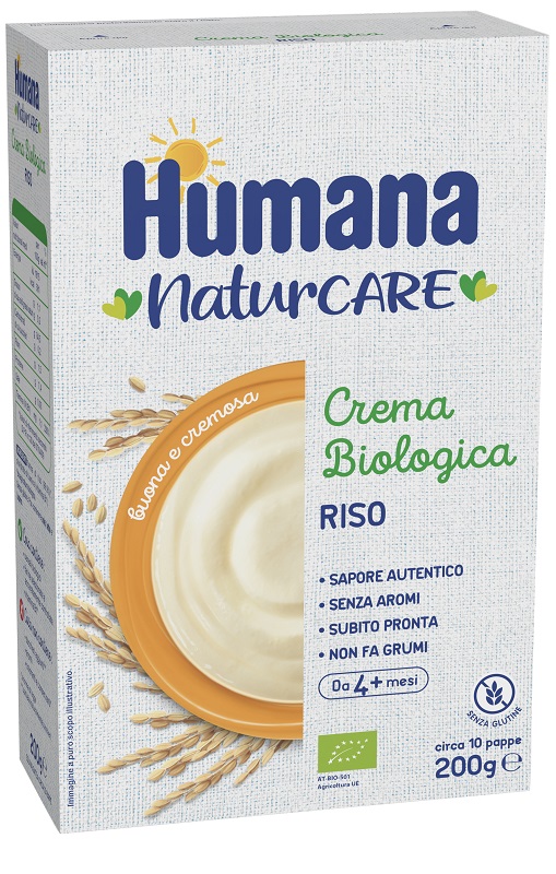 HUMANA CREMA DI RISO BIOLOGICO 200 G - Farmacia Nuova Dr.ssa Gabriella Catellani