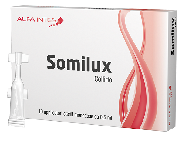 SOMILUX COLLIRIO 10 APPLICATORI STERILI MONODOSE DA 0,5 ML - Farmacia Nuova Dr.ssa Gabriella Catellani