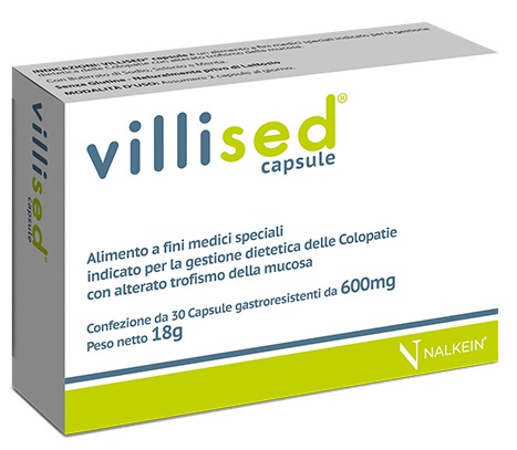 VILLISED 30 CAPSULE GASTRORESISTENTI - Farmacia Nuova Dr.ssa Gabriella Catellani