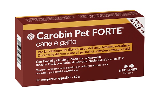 CAROBIN PET FORTE 30 COMPRESSE - Farmacia Nuova Dr.ssa Gabriella Catellani