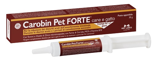 CAROBIN PET FORTE PASTA 30 G - Farmacia Nuova Dr.ssa Gabriella Catellani
