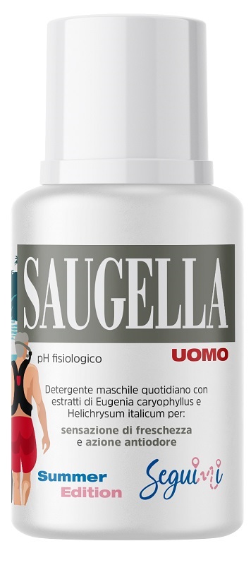 SAUGELLA UOMO PH FISIOLOGICO DETERGENTE MASCHILE QUOTIDIANO 100 ML - Farmacia Nuova Dr.ssa Gabriella Catellani