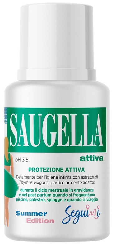 SAUGELLA ATTIVA PH 3,5 PROTEZIONE ATTIVA DETERGENTE IGIENE INTIMA 100 ML - Farmacia Nuova Dr.ssa Gabriella Catellani