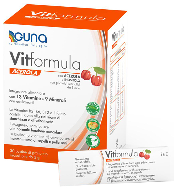VITFORMULA ACEROLA 30 STICK 2 G - Farmacia Nuova Dr.ssa Gabriella Catellani