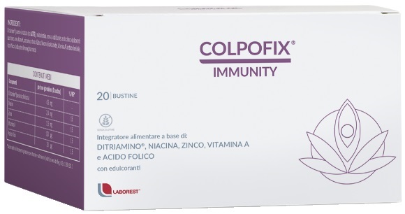 COLPOFIX IMMUNITY 20 BUSTINE - Farmacia Nuova Dr.ssa Gabriella Catellani