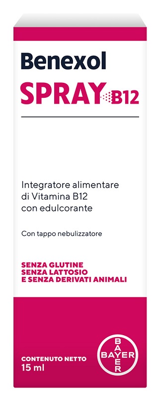 BENEXOL SPRAY B12 15 ML - Farmacia Nuova Dr.ssa Gabriella Catellani