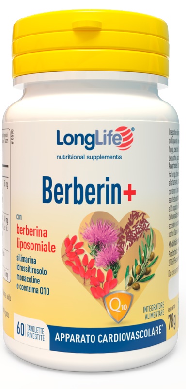 LONGLIFE BERBERIN+ 60 TAVOLETTE RIVESTITE - Farmacia Nuova Dr.ssa Gabriella Catellani