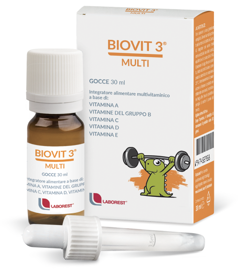 BIOVIT 3 MULTI GOCCE 30 ML - Farmacia Nuova Dr.ssa Gabriella Catellani