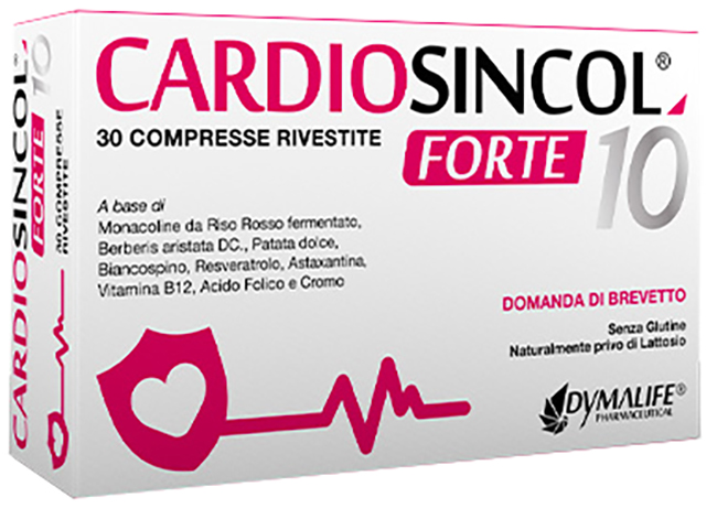 CARDIOSINCOL 10 FORTE 30 COMPRESSE RIVESTITE - Farmacia Nuova Dr.ssa Gabriella Catellani