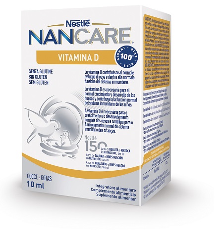 NANCARE VITAMINA D GOCCE 10 ML - Farmacia Nuova Dr.ssa Gabriella Catellani
