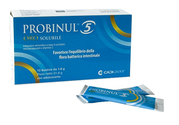PROBINUL 5 OROSOLUBILE 12STICKPACK - Farmacia Nuova Dr.ssa Gabriella Catellani