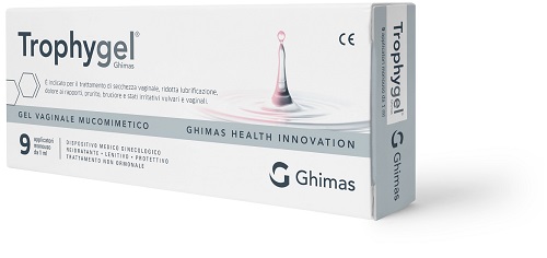 GEL VAGINALE MUCOMIMETICO TROPHYGEL GHIMAS 9 APPLICATORI MONOUSO DA 1 ML - Farmacia Nuova Dr.ssa Gabriella Catellani
