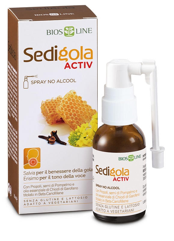 APIX SEDIGOLA ACTIV SPRAY GOLA 30 ML - Farmacia Nuova Dr.ssa Gabriella Catellani
