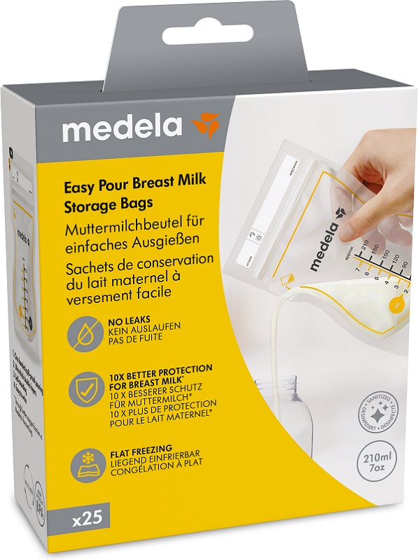 EASY POUR SACCA CONSERVAZIONE LATTE MATERNO 25 PEZZI - Farmacia Nuova Dr.ssa Gabriella Catellani