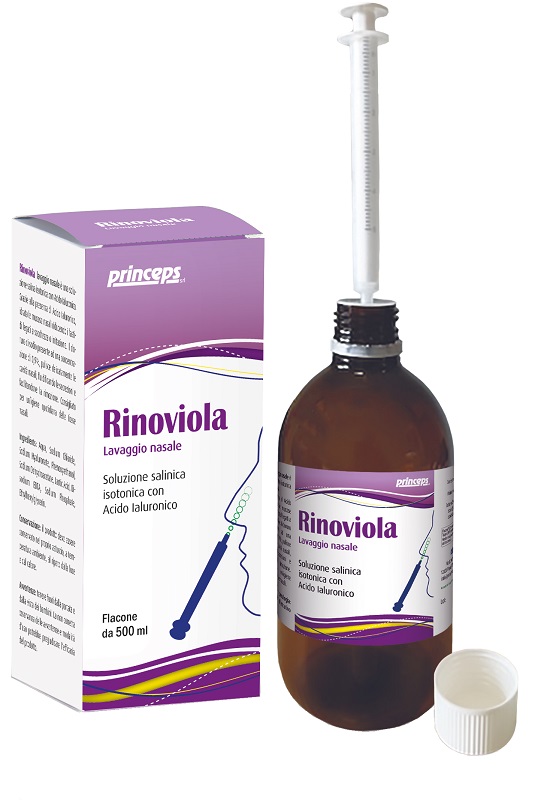 RINOVIOLA LAVAGGI NASALI 500 ML - Farmacia Nuova Dr.ssa Gabriella Catellani