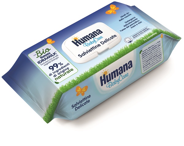 HUMANA BABY CARE SALVIETTE 72 PEZZI - Farmacia Nuova Dr.ssa Gabriella Catellani