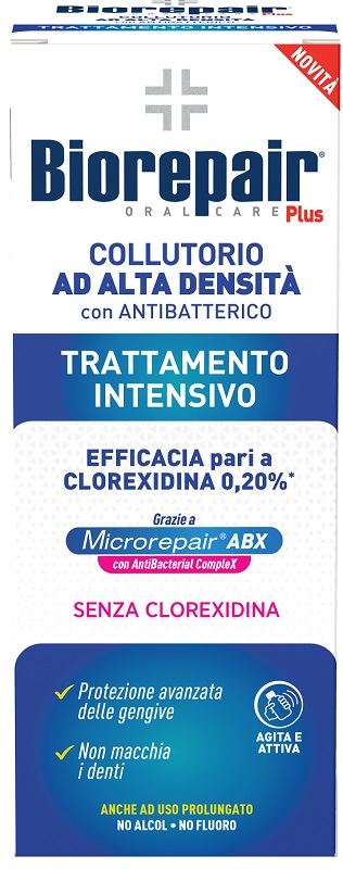 BIOREPAIR PLUS COLLUTORIO ALTA DENSITA' ANTIBATTERICO 250 ML - Farmacia Nuova Dr.ssa Gabriella Catellani