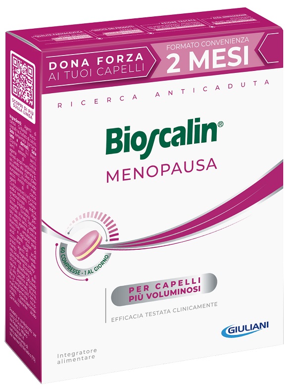 BIOSCALIN MENOPAUSA 60 COMPRESSE - Farmacia Nuova Dr.ssa Gabriella Catellani