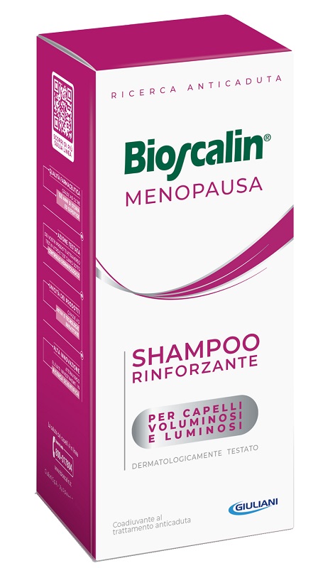 BIOSCALIN MENOPAUSA SHAMPOO RINFORZANTE 200 ML - Farmacia Nuova Dr.ssa Gabriella Catellani