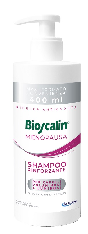 BIOSCALIN MENOPAUSA SHAMPOO RINFORZANTE 400 ML - Farmacia Nuova Dr.ssa Gabriella Catellani