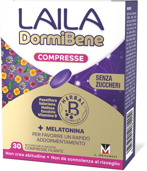 LAILA DORMIBENE 30 COMPRESSE - Farmacia Nuova Dr.ssa Gabriella Catellani