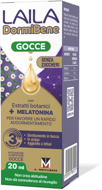 LAILA DORMIBENE 20 ML - Farmacia Nuova Dr.ssa Gabriella Catellani