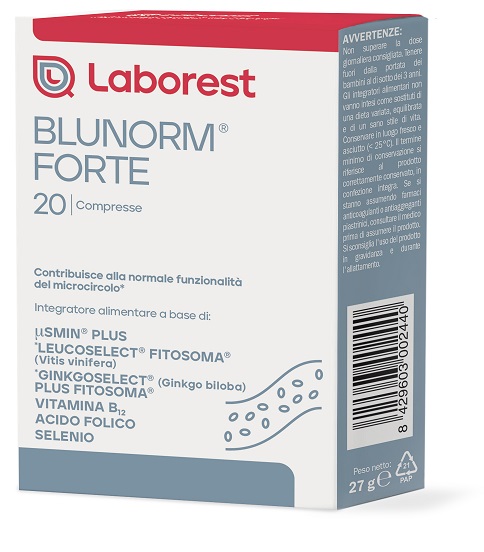 BLUNORM FORTE 20 COMPRESSE - Farmacia Nuova Dr.ssa Gabriella Catellani