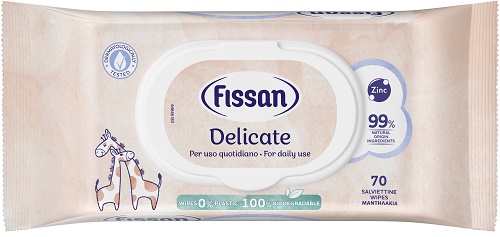 FISSAN SALVIETTE DELICATE NEW 70 PEZZI - Farmacia Nuova Dr.ssa Gabriella Catellani