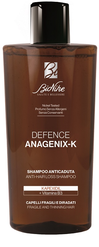 DEFENCE ANAGENIX K SHAMPOO ANTICADUTA 200 ML - Farmacia Nuova Dr.ssa Gabriella Catellani