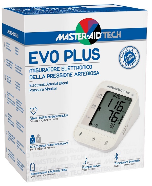 MISURATORE PRESSIONE MASTER-AID TECH EVO PLUS - Farmacia Nuova Dr.ssa Gabriella Catellani
