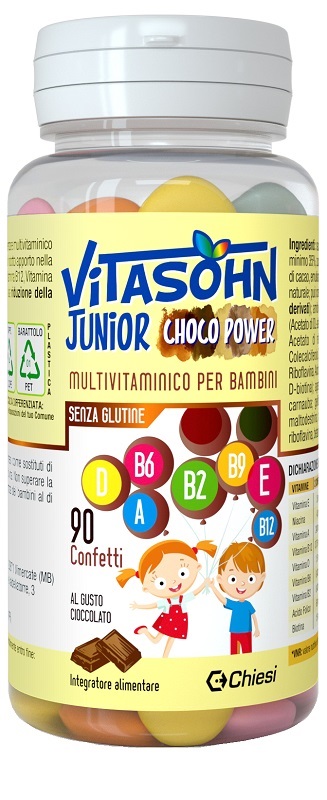 VITASOHN JUNIOR CHOCO POWER 90 CONFETTI - Farmacia Nuova Dr.ssa Gabriella Catellani