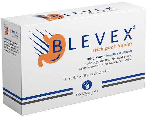 BLEVEX 20 STICK PACK LIQUIDI DA 15 ML - Farmacia Nuova Dr.ssa Gabriella Catellani