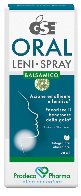 GSE ORAL LENI SPRAY 20 ML - Farmacia Nuova Dr.ssa Gabriella Catellani
