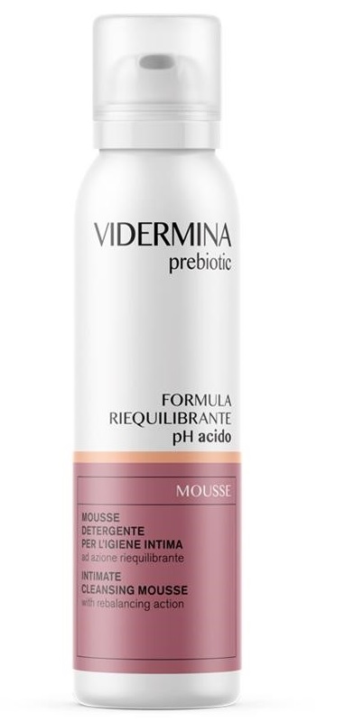 VIDERMINA PREBIOTIC MOUSSE 150 ML NUOVA FORMULA - Farmacia Nuova Dr.ssa Gabriella Catellani