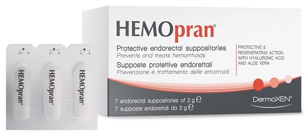 HEMOPRAN ENDORETTALI 7 SUPPOSTE 2 G - Farmacia Nuova Dr.ssa Gabriella Catellani