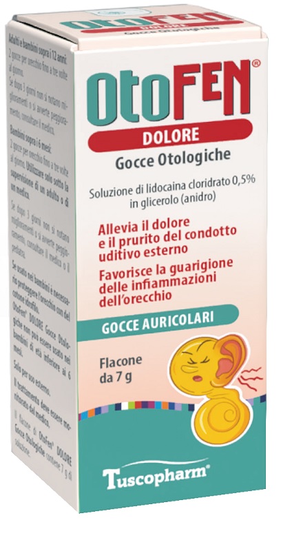 GOCCE OTOLOGICHE OTOFEN DOLORE 7 G - Farmacia Nuova Dr.ssa Gabriella Catellani