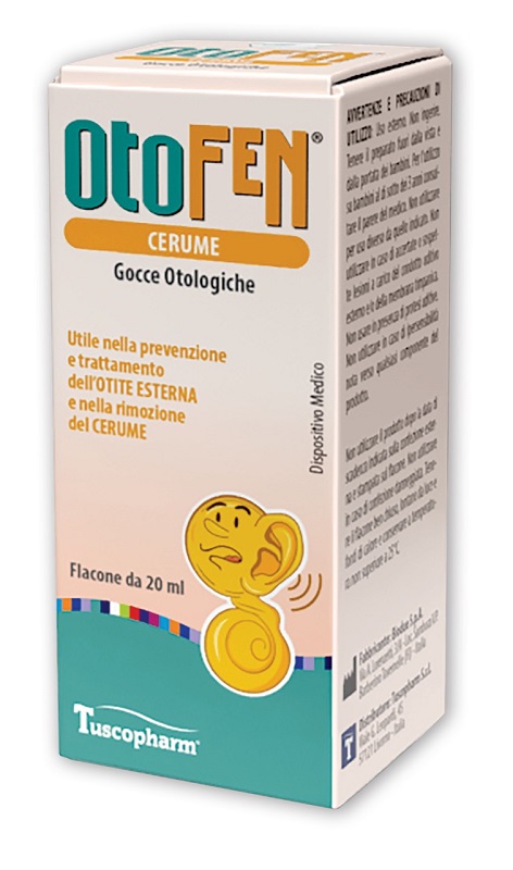 OTOFEN CERUME GOCCE OTOLOGICHE 20 ML - Farmacia Nuova Dr.ssa Gabriella Catellani