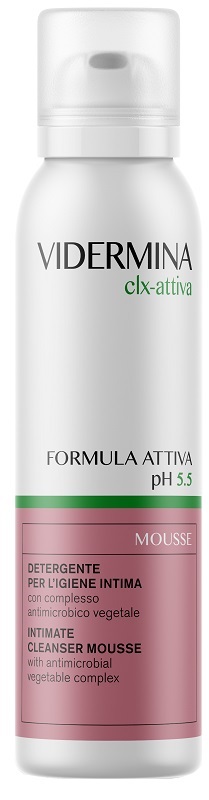 VIDERMINA CLX-ATTIVA MOUSSE 150 ML NUOVA FORMULA - Farmacia Nuova Dr.ssa Gabriella Catellani